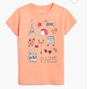 Girls’ Paris graphic tee